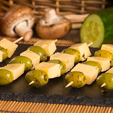 Athen-Spieß Kulinair